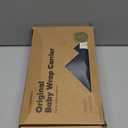 KeaBabies Baby Wrap Carrier Ring Sling - Easy to Wear, Adjustable D-Lite Baby Carrier Newborn to Toddler, Infant Carrying Shirt, Hands Free Bonding, Breathable Fabric Wearing Wrap (Trendy Black)