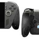 Luck&Link Controller Grip For Rog Xbox Ally/X, Textured Skin kit,Anti-Skid Sweat-Absorbent Controllers Handle Grips, Buttons,Triggers,D-pad (Ultra - Obsidian Black)