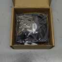 WDERAIR 80mm x 10mm 12V Slim Wing DC High Performance Computer Case Brushless-3Pin Cooling Fan-Ultra Slim for DIY LED CPU Replacement Cooler-(SW80 X 2-2500RPM)