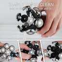 Waterproof Electric Razor for Bald Men - Skull Shaver with Cordless Rechargeable Trimmer, Back Shaver & Face Shaving Kit | Men's Electric Shavers for Head, Face, Beard