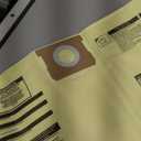 Shop-Vac 9067133 High Efficiency Disposable Vacuum Filter Bags, Fits 5-8 Gallon Tanks, Enhanced Filtration and Dust Control, (2-Pack)