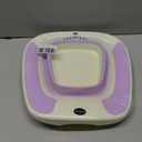 Sitz Bath, Sitz Bath for Postpartum Care, Sitz Bath for Hemorrhoids, Sitz Bath for Toilet Seat, Sits Bath Tub for Women Men Adults, Sitz Bath Soak Salts Basin, Hip Bath Bowl, Collapsible, Purple