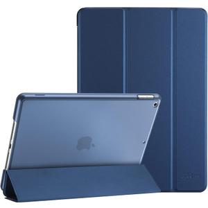 ProCase for iPad 9th/ 8th/ 7th Generation Case 10.2 Inch (2021/2020/2019 Release), 10.2 iPad Case 9th/ 8th/ 7th Gen Cover, Slim Smart Cover with Translucent Hard Shell Back -Darkblue