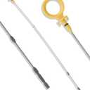 CCIYU Oil Dipstick 22.44" Oil Level Indicator Fit For Audi A3 TT Quattro For Volkswagen Eos For Volkswagen For Golf For Golf SportWagen For GTI For Jetta For Jetta City For Passat 2006-2015