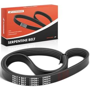 A-Premium Engine Serpentine Drive Belt Compatible with Freightliner, Honda, Kenworth, Subaru, Volvo & White/GMC Cars - Outback, Forester, Impreza, Legacy, WRX, WRX STI, ACL, T400, Century Class & More