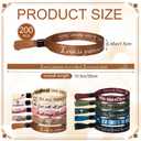 Wavwavw 200 Pcs Christian Bible Verse Ribbon Wristbands Bulk with Lock Scripture Disposable Inspirational Religious Bracelets Band for Church Events Supply Vbs Group Party Favors