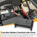 20914309 Fuse Box Battery Terminal with Cover for 2013-2016 Chevy Malibu,2010-2017 Regal Lacrosse, 2013-2019 Cadillac XTS ATS,Fuse Block Junction Block Replacement #84499606 25918134 13358924