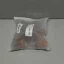 16 Pack Chair Leg Floor Protectors for Hardwood Floors, Round Rubber Furniture Sliders, 360°Felt Pad Bottom Wrapped Thickening Silicone Furniture Legs Caps Covers(Round,Clear-Brown-XL)