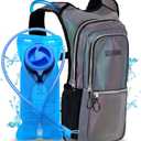 Sojourner Hydration Pack, Hydration Backpack - Water Backpack with 2l Hydration Bladder, Festival Essential - Rave Hydration Pack Hydropack Hydro for Hiking, Running, Biking, Festival Gear