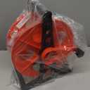 Woods E103 E-103 Wheel, Holds Up to 150 16/3 Extension 125 Feet of 14/3 Gauge Cord, Holiday, Rope, Hose Reel Storage and Light Wire, Heavy Duty Plastic, red and black