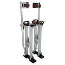 Drywall Stilts Walking Taping Professional Aluminum Tool Stilt 24"-40" for Sheetrock Painting or CleaningSilver