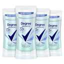 Degree Advanced Antiperspirant Deodorant 4 count 72-Hour Sweat & Odor Protection Shower Clean Antiperspirant for Women with MotionSense Technology 2.6 oz