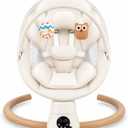 Electric Baby Swing for Infants Newborn with 5 Motions & 12 Melodies