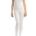 JJJ Women's Cotton Spaghetti Strapped Yoga Bodysuit, Size M