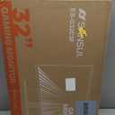 SANSUI 32 Inch Curved 240Hz Gaming Monitor High Refresh Rate, FHD 1080P Gaming PC Monitor HDMI DP1.4, Curved 1500R, 1Ms MPRT, HDR,Metal Stand,VESA Compatible(DP Cable Incl.)