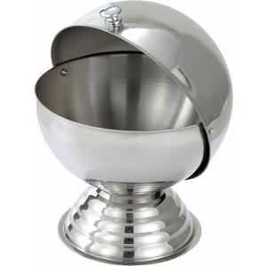 Winco 20 oz Stainless Steel Sugar Bowl, Round
Roll top lid, Footed base, Restaurant service, Great for Salads, Sides, Pasta and Shared Dishes