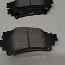 Front Rear Ceramic Brake Pads Replacement For 2012-2017 Toyota Prius V