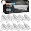 MR16 LED Bulbs 10 Pack, 5000K Daylight 500LM Lights (50W Equivalent), Non-Dimmable 40-Degree AC/DC 12V GU5.3 Bi-Pin Base, for Indoor/Outdoor Landscape Spotlight Track Recessed Lighting