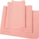 TinaKim Ribbing Fabric for Neckline, Make Jackets Waistbands Cuffs Material (Skin Pink, 36x6in)