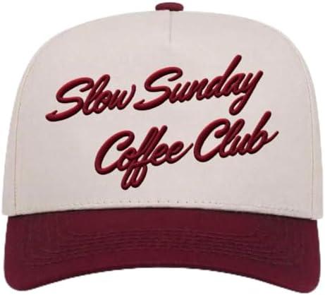 Trucker Hats Women Men Baseball Cap Adjustable Embroidered Vintage Canvas Snapback Hat