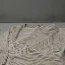 VIMPUNEC Fall Winter Sweaters for Women Knit Striped Batwing Pullover Trendy Oversized Long Sleeve Tops(XL)