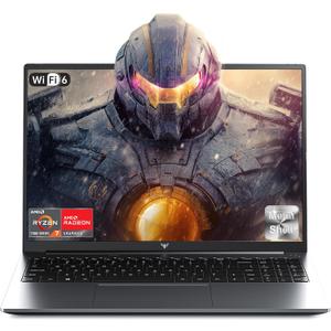 Gaming Laptop, 16.0inch Laptop Computer with MD Ryzen 7 5825U(8C/16T, Up to 4.5GHz), 16GB RAM 512GB NVMe SSD Windows 11 Laptop, Radeon RX Vega 8 Graphics,WiFi 6, Backlit KB