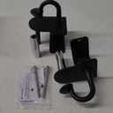 Resistance Band Anchors, Rack Attachment for Power Rack with 1" or 5/8" Hole, Adjustable Multi Point Workout Hook for Strength Training, Fitness, Physical Therapy, 2 Pack