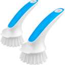 MR.SIGA Pot and Pan Cleaning Brush - Pack of 2 (Blue & White)