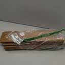 Dixryaus 34Inch Nursery Book Shelves Wall Mounted, Floating Book Shelf for Kids Coat Rack with 6 Hooks, Wall Hanging Shelf for Baby Nursery Room Organizer ，Patent Number:USD1058229S(4, Light Brown