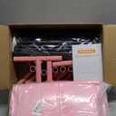 Pink Large Baby Playpen, Playpen 74x50 for Girl, Large Baby Play Yards Indoor & Outdoor, Sturdy Safety Girls Play Pen with Soft Breathable Mesh, Toddlers Activity Center with Anti-Slip Base (745027 Inch)