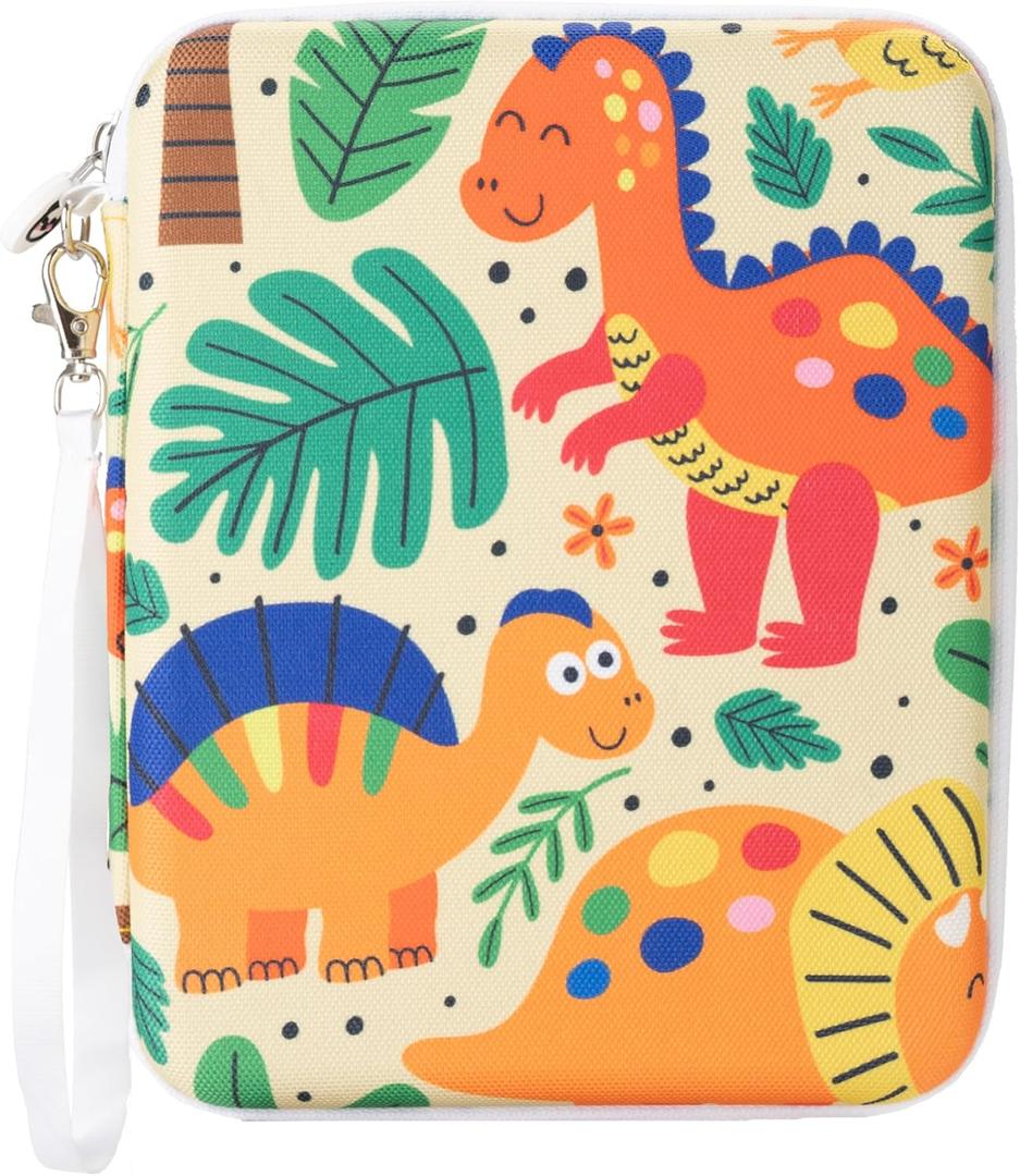 Card Case for Yoto Cards,80-Pockets binder with Zipper,Portable Card Holder Book for Holding Mini Audiobook Cards,Suitable for Boys and Girls(Wildlife)