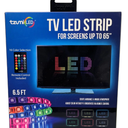 TV LED strip for screens up to 65" 6.5ft with remote color changing strips