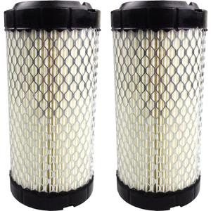 Air Filter Pack of 2 Fit for NAPA 6449 / Baldwin RS3715 / Fleetguard AF25550 / WIX 46449 / John Deere M113621 / Mule 11013-1290 / Kubota 6A10082630, 2 Pack