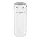 Baby Brezza Portable Warmer 3X Faster Baby Bottle Warming - Travel Breastmilk and Formula Warmer - Safe, Even Heating - Up to 9oz - No Adapters, White