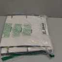 INFUN 1 Inch 3-Ring Telescoping Project Organizer Binder-2PCS,13 Pocket, Customizable Front Cover, 5 Colors Pocket Divider and Plastic Binder Pocket225 Sheet Capacity-White