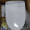TOTO WASHLET S2 Electronic Bidet Toilet Seat with Instantaneous Water Heating, PREMIST and EWATER+ Wand Cleaning, Elongated, Cotton White - SW3346#01