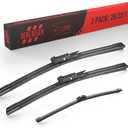 BERG REGEN 26"+22" Windshield Wiper Blades with 11" Rear Automotive Replacement Set for Ford Explorer 2011 2012 2013 2014 2015 2016 2017 2018 2019 2020 2021 2022 2023 – Genuine OEM Quality (Set of 3)