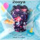 Water Bottle Carrier Bag with Strap for Kids - Water Bottle Bag Holder with Padded Strap Pocket 10/12/14/16/18Oz for Boys Girls School Walking Hiking Camping