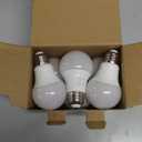 TJOY 6 Pack A19 LED Light Bulbs, 60 Watt Equivalent LED Bulb, Soft Warm White 2700K, Efficient 9W, E26 Standard Base, Non Dimmable Energy Saving Lightbulb, 800LM, 80 CRI, 120V, UL Listed