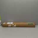 Cordless Bamboo Roman Shades for Windows, Blinds Size (34 1/2" W  48" H) Colour (Highfield Teak) Fits Windows (34 3/4" W  48" H)