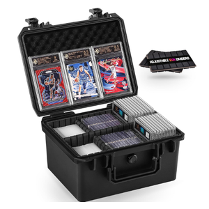 INCHOICASES Card Case Sports Graded Trading Card Storage Box for PSA BCW MTG Tmnt TCG Zion Magnetic Card, Waterproof Hard Carrying Case Card Protective Organizer for Rigid Card Sleeve Collector