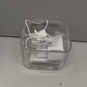 PETTEN Glass Cat Water Fountain, Ultra Quiet Automatic Pet Water Fountain for Cats, Easy Clean & Hygienic, No Plastic, Filtered Circulating Drinking Fountain for Indoor Cats (78oz/2.5L)