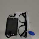 Gaoye Blue Light Glasses for Men - Blocking Square Eyeglasses, Anti UV Ray Computer Gaming Glasses Blue Blockers for Women (*Black & Transparent)