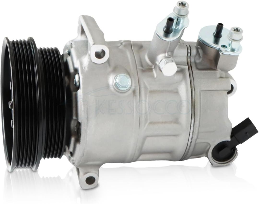 AC Compressor CO 4574JC Air Conditioning Compressor Replacement for VW Passat Jetta Golf Bora Beetle TT RS Quattro 2.5L