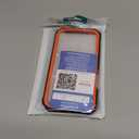 FNTCASE for iPhone 16 Phone Case: for iPhone 16 case with Kickstand Shockproof Military Grade Protective Cover - Dual Layer Full Protection Sturdy Matte Textured Drop Proof - 6.1 Inch Orange