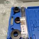 DPTOOL Inner Tie Rod End Removal Tool Kit, Axial Steering Ball Joint Puller Remove Install, 3035mm 3540mm 4045mm 1/2" Drive Inner Rod Steering Rack Knuckle Tool for Car Track