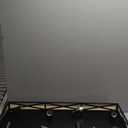 Black Rustic Metal Flush Mount Ceiling Light Fixture, 2-Light Industrial Farmhouse Hallway Light Fixtures, Metal Cage Closed to Ceiling Mounted Lights for Bedroom Kitchen Ceiling Lights (1 Pack(9.8 in))