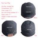 Short Curly Human Hair Wigs For Black Women Glueless Afro Natural Curly Wig Brazilian Virgin 4/27 Color Pixie Cut Wig With Bangs 150% Density Highlight Ombre Blonde Wigs (Natural Curly)