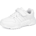 Unisex-Child White Boys Girls Shoes Antiskid Tennis Sneakers Outdoor Casual Kids Shoes Running Shoes(Toddler/Little Kid/Big Kid), 36 EUR