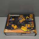 5in1 STEM Robot Building Kits for Kids 6-14, Remote & APP Controlled STEM Excavator/Bulldozer/Crane/Robot Building Toys, 736 Pcs Educational Building Sets for Kids, Erector Sets Gifts for Boys Girls